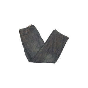 Levis Jeans Men 40x32 Blue 569 Loose Fit Straight Pants Dark Wash Denim Baggy